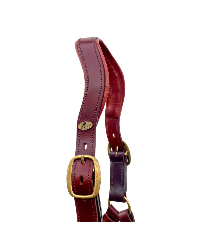 Cabezada de cuadra anatómica V-LINE SADDLERY