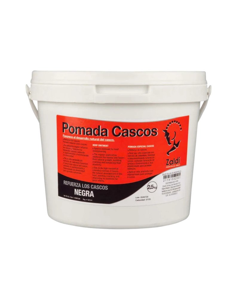 Pomada Especial Cascos Zaldi | 2,5Kg