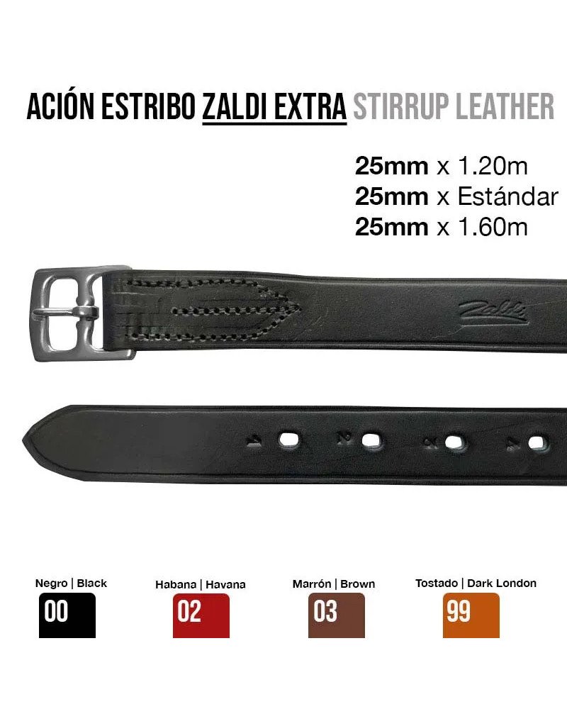 Ación Estribo Zaldi Extra 25mm