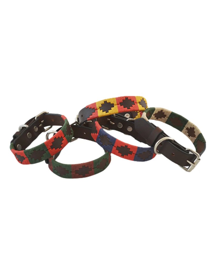 Collar LEXHIS Para Perros Cuero | Modelo Navajo