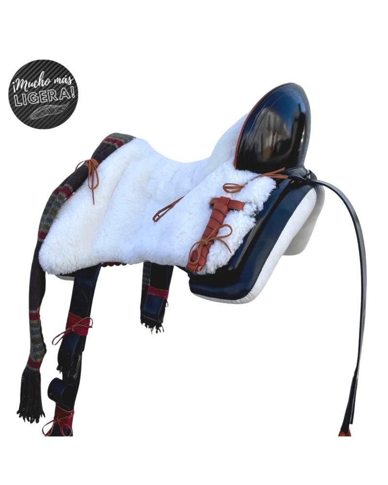 Montura Vaquera Fibra Carbono | Asiento Profundo