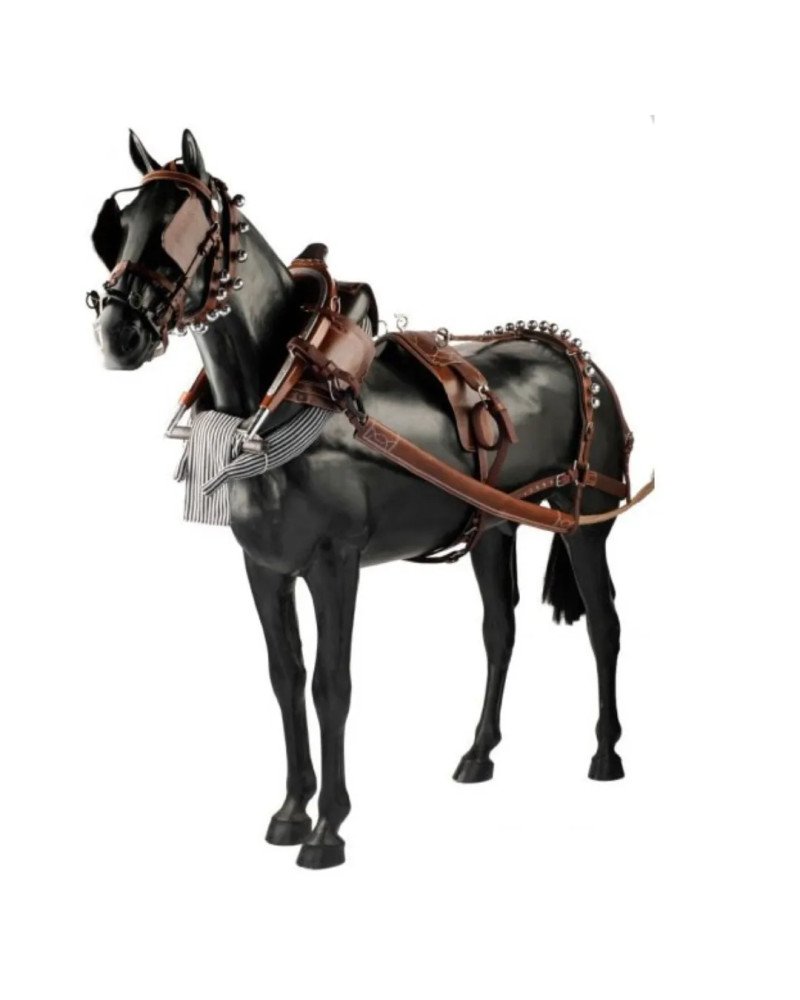 Enganche Calesero Cuero/Nylon