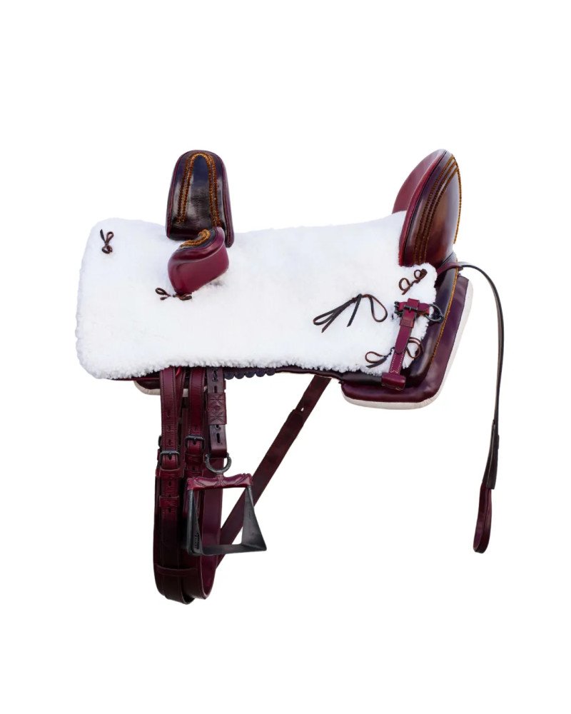 Montura Amazona Moteada en Seda | Modelo Azahar