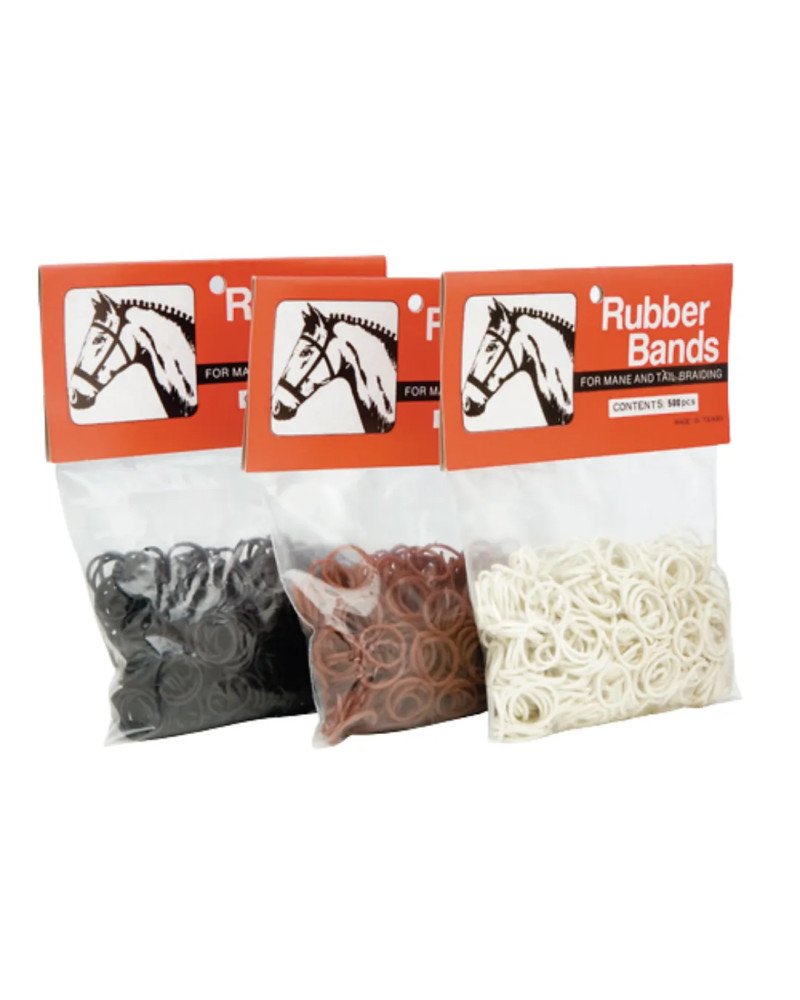 Gomas Para Crines (Bolsa 500 Unid.)